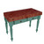 John Boos Rustica Kitchen Island with 4" Thick Cherry End Grain Top, Basil, 48"W, 2 Drawers