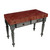 John Boos Rustica Kitchen Island with 4" Thick Cherry End Grain Top, Slate Gray, 48"W, 2 Drawers