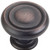 Jeffrey Alexander Bremen 1 Collection 1-1/4" Diameter Round Button Cabinet Knob in Brushed Oil Rubbed Bronze