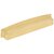 Jeffrey Alexander Renzo Collection 7-1/8" W Square Cabinet Cup Pull, Square to Center 160 mm (6-1/4"), Brushed Gold