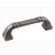 Jeffrey Alexander Ella Collection 4-1/2" W Decorative Cabinet Pull in Brushed Pewter, Center to Center: 96mm (3-3/4")