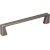 Jeffrey Alexander 5-9/16" Width Boswell Cabinet Pull in Brushed Pewter, Center to Center: 128mm (5")
