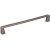 Jeffrey Alexander 8-1/16" Width Boswell Cabinet Pull in Brushed Pewter, Center to Center: 192mm (7-9/16")