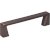 Jeffrey Alexander 4-1/4" Width Boswell Cabinet Pull in Brushed Oil Rubbed Bronze, Center to Center: 96mm (3-3/4")