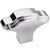 Jeffrey Alexander Maybeck Collection 1-1/16'' W Cabinet Knob in Polished Chrome