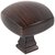 Jeffrey Alexander Audrey Collection 1-3/8" Square Cabinet Knob, Brushed Oil Rubbed Bronze