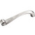 Jeffrey Alexander Duval Collection 5-13/16'' W Scroll Cabinet Pull in Brushed Pewter
