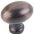 Jeffrey Alexander Bordeaux Collection 1-3/16'' W Football Cabinet Knob in Brushed Oil Rubbed Bronze