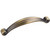 Jeffrey Alexander Lille Collection 4-3/8'' W Palm Leaf Cabinet Pull in Antique Brushed Satin Brass
