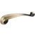 Jeffrey Alexander Lille Collection 4-3/4'' W Vertical Palm Leaf Cabinet Pull in Antique Brushed Satin Brass