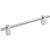 Jeffrey Alexander Larkin Collection Cabinet Bar Pull in Polished Chrome, 8-11/16'' W x 1-7/16'' D, Center to Center: 160mm (6-5/16'')