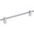 Jeffrey Alexander Larkin Collection Cabinet Bar Pull in Polished Chrome, 9-15/16'' W x 1-7/16'' D, Center to Center: 192mm (7-9/16'')