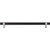 Jeffrey Alexander Key Grande Collection 10-3/8'' W Bar Cabinet Pull in Matte Black with Satin Nickel, 224mm (8-13/16'') Center-to-Center, Product View