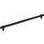 Jeffrey Alexander Key Grande Collection 14-1/8'' W Bar Cabinet Pull in Matte Black, 319mm (12-3/5'') Center-to-Center, Product Angle View