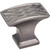 Jeffrey Alexander Aberdeen Collection 1-1/2'' W Square Lined Cabinet Knob in Brushed Pewter