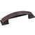 Jeffrey Alexander Aberdeen Collection 5'' W Lined Cup Cabinet Pull in Brushed Oil Rubbed Bronze