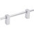 Jeffrey Alexander Spencer Collection Cabinet Bar Pull in Polished Chrome, 6-1/8'' W x 1-7/16'' D, Center to Center: 96mm (3-3/4'')