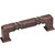 Jeffrey Alexander Tahoe Collection 4-1/2'' W Rustic Cabinet Pull in Distressed Oil Rubbed Bronze