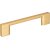 Jeffrey Alexander 4-3/4" Width Sutton Cabinet Pull in Brushed Gold, Center to Center: 96mm (3-3/4")