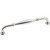 Jeffrey Alexander Tiffany Collection 8-3/8" W Decorative Cabinet Pull, 192mm (7-9/16") Center-to-Center in Polished Nickel