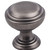 Jeffrey Alexander Tiffany Collection 1-1/4" Diameter Decorative Cabinet Knob in Brushed Pewter