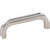 Jeffrey Alexander Rae Collection 3-7/16" W Decorative Cabinet Pull, 3" Center-to-Center in Polished Nickel