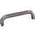 Jeffrey Alexander Rae Collection 4-3/16" W Decorative Cabinet Pull, (3-3/4") Center-to-Center in Brushed Pewter