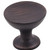 Jeffrey Alexander Rae Collection 1-3/8" Diameter Large Decorative Cabinet Knob in Brushed Oil Rubbed Bronze