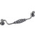 Jeffrey Alexander Tuscany Collection 7-3/16'' W Birdcage Cabinet Bail Pull with Backplates in Distressed Antique Silver