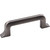 Jeffrey Alexander Callie Collection 4-3/16" W Decorative Cabinet Pull in Brushed Pewter, Center to Center: 3" (75mm)