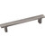 Jeffrey Alexander Anwick Collection 6-3/8" W Rectangle Cabinet Pull in Brushed Pewter, 6-3/8" W x 1-1/16" D, Center to Center 128mm (5")