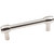 Jeffrey Alexander Hayworth Collection 4-3/4" W Decorative Cabinet Pull in Polished Nickel, 4-3/4" W x 1-3/8" D, Center to Center 96mm (3-3/4")