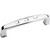 Jeffrey Alexander Modena Collection 4-1/4'' W Modern Cabinet Pull in Polished Chrome