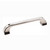 Jeffrey Alexander Marlo Collection 5-13/16" W Decorative Cabinet Pull in Polished Nickel, Center to Center: 128mm (5")