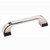 Jeffrey Alexander Marlo Collection 4-1/2" W Decorative Cabinet Pull in Polished Nickel, Center to Center: 96mm (3-3/4")