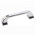 Jeffrey Alexander Marlo Collection 4-1/2" W Decorative Cabinet Pull in Polished Chrome, Center to Center: 96mm (3-3/4")