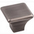 Jeffrey Alexander Marlo Collection 1-1/4" W Large Square Decorative Cabinet Knob in Brushed Pewter