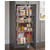 Wire Pantry Pullout, with Swingout feature & Heavy-Duty Soft-Close Slides, 13-9/16"W x 19-3/8"D x 73-1/4" - 86-5/8"H, For a 15" wide cabinet opening