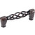 Jeffrey Alexander Zurich Collection 3-9/16'' W Twisted Iron Cabinet Pull in Brushed Oil Rubbed Bronze