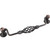 Jeffrey Alexander Zurich Collection 7-3/16'' W Twisted Iron Cabinet Bail Pull in Brushed Oil Rubbed Bronze