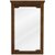 Jeffrey Alexander Chatham Beveled Glass Mirror in Chocolate Finish, 22" W x 1-1/2" D x 34" H 