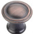 Jeffrey Alexander Cordova Collection 1-3/16" Diameter Round Cabinet Knob in Brushed Oil Rubbed Bronze