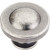 Jeffrey Alexander Cordova Collection 1-1/4" Diameter Round Cabinet Knob in Distressed Pewter