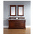 James Martin Furniture Warm Cherry Vanity Front View 