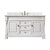 James Martin Furniture Brookfield 60'' Single Vanity in Bright White with 3cm (1-3/8'' ) Thick Ethereal Noctis Quartz Top and Rectangle Undermount Sink