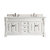 James Martin Furniture Brookfield 72''  Double Vanity in Bright White with 3cm (1-3/8'' ) Thick Ethereal Noctis Quartz Top and Rectangle Undermount Sinks