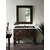 James Martin Furniture Balmoral 48'' Antique Walnut w/ White Zeus Top Front View