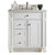 James Martin Furniture Bristol 30'' Single Vanity in Bright White w/ 3cm (1-3/8'') Thick White Zeus Quartz Top
