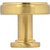 1-1/4'' Dia Knob in Brushed Gold