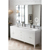 Double Glossy White Cabinet / Glossy White Top Product View